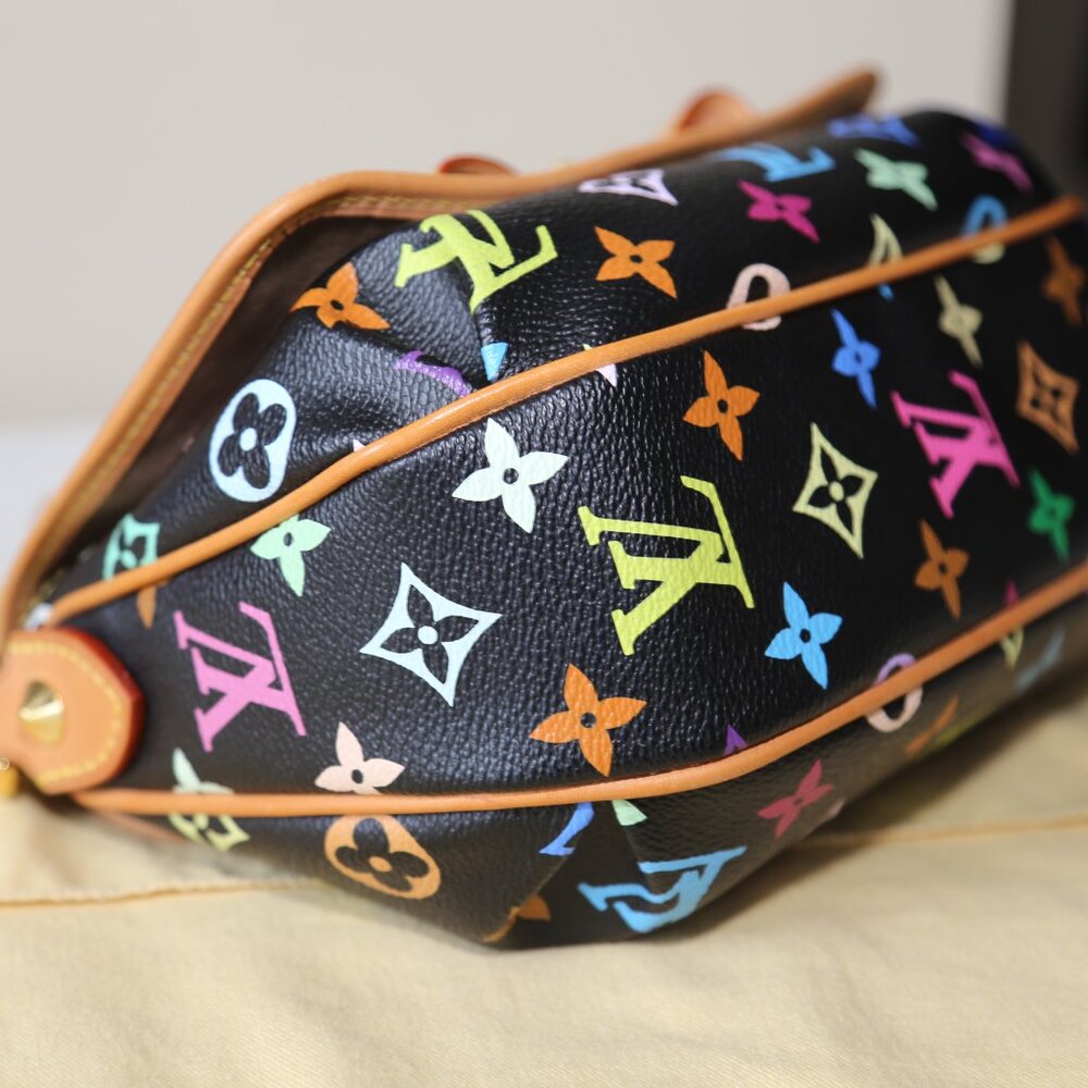 AUTHENTIC Louis Vuitton Patti Black Multicolor Bag Limited Edition! - Picture 7 of 13